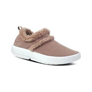 OOFOS OOcoozie Low Women’s Shoes in Chocolate